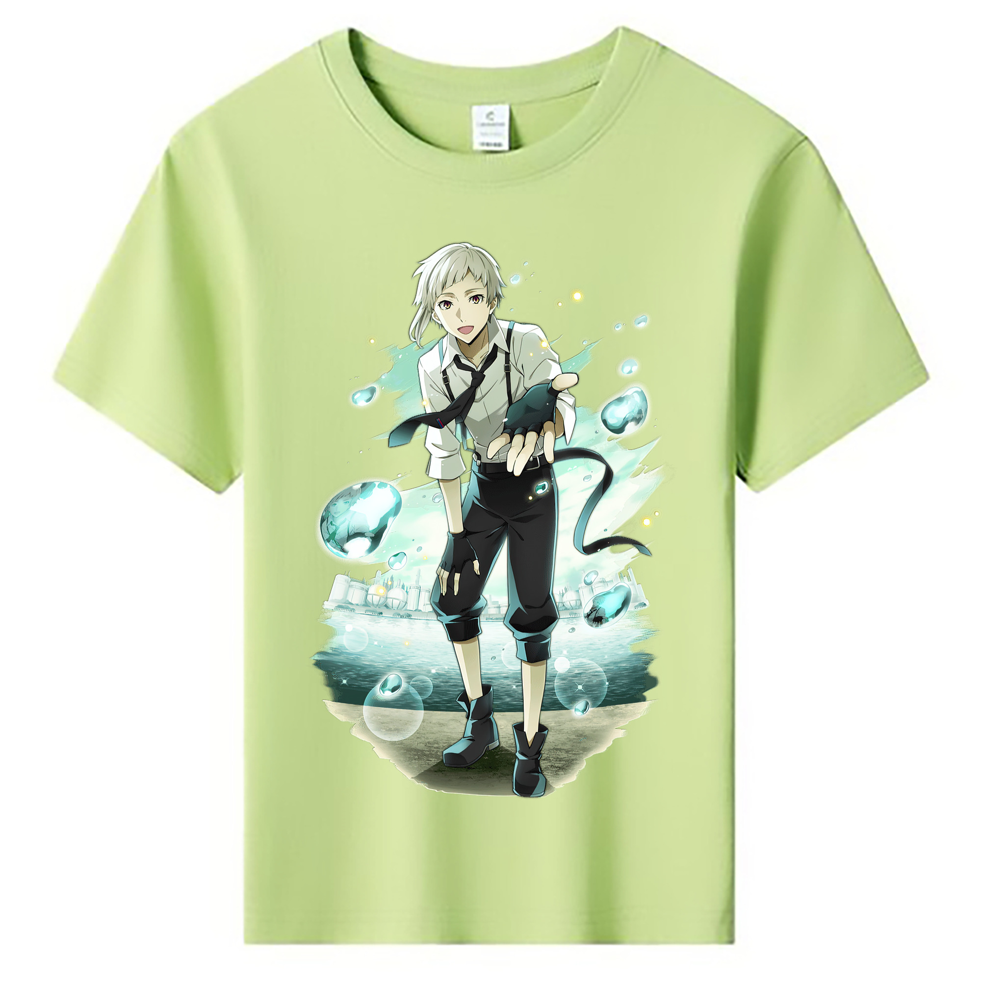 （画像用） 文豪ストレイドッグス Bungo Stray Dogs 綿100％キッズTシャツ（フロントプリント）